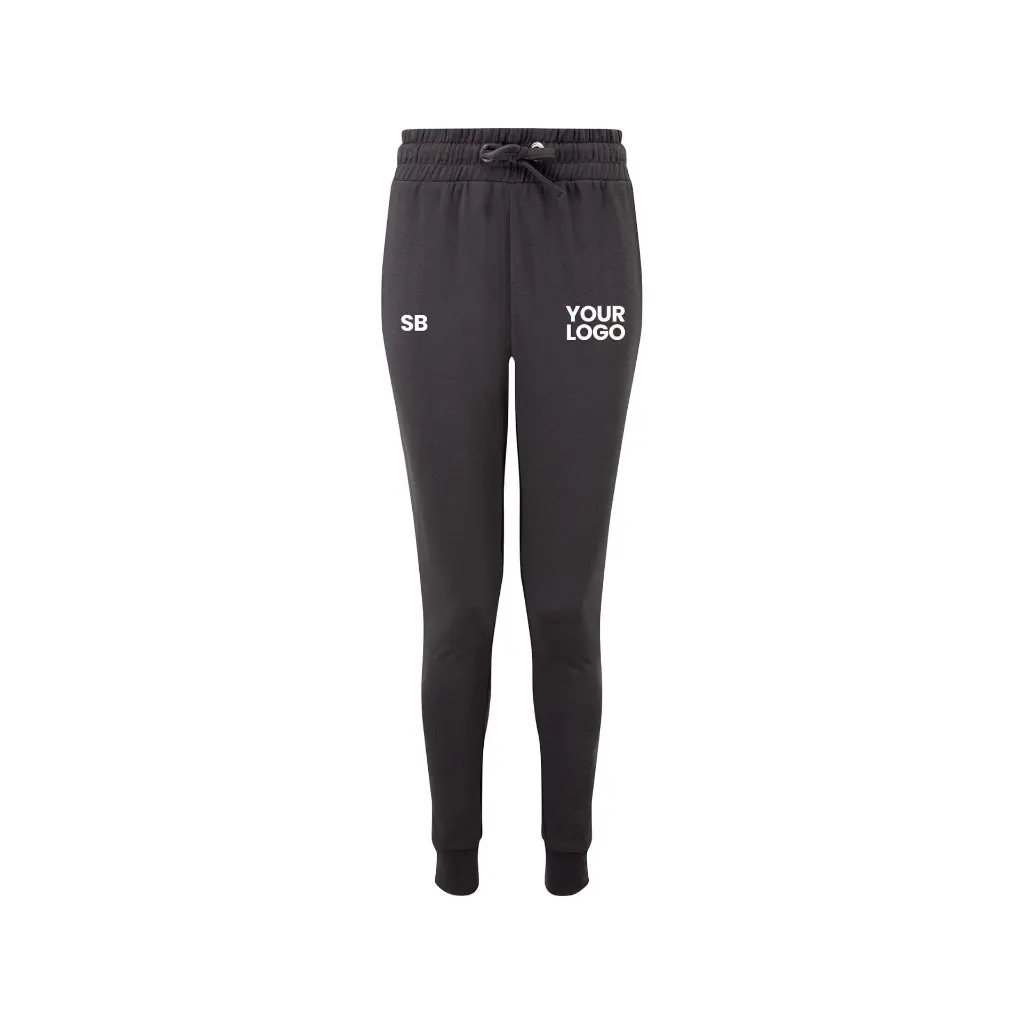 womens-fitted-joggers-black-front-tr055.webp